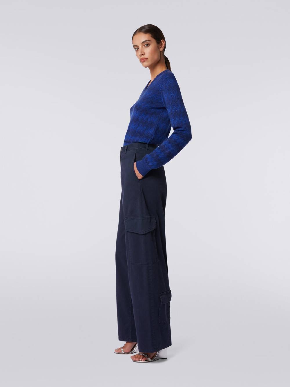M Missoni Pantaloni cargo in cotone Hotsell