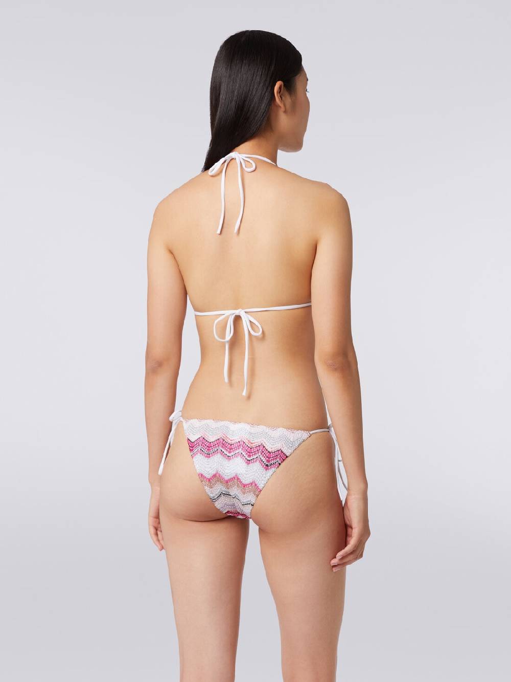 M Missoni Bikini crochet zig zag con lurex Grande vendita