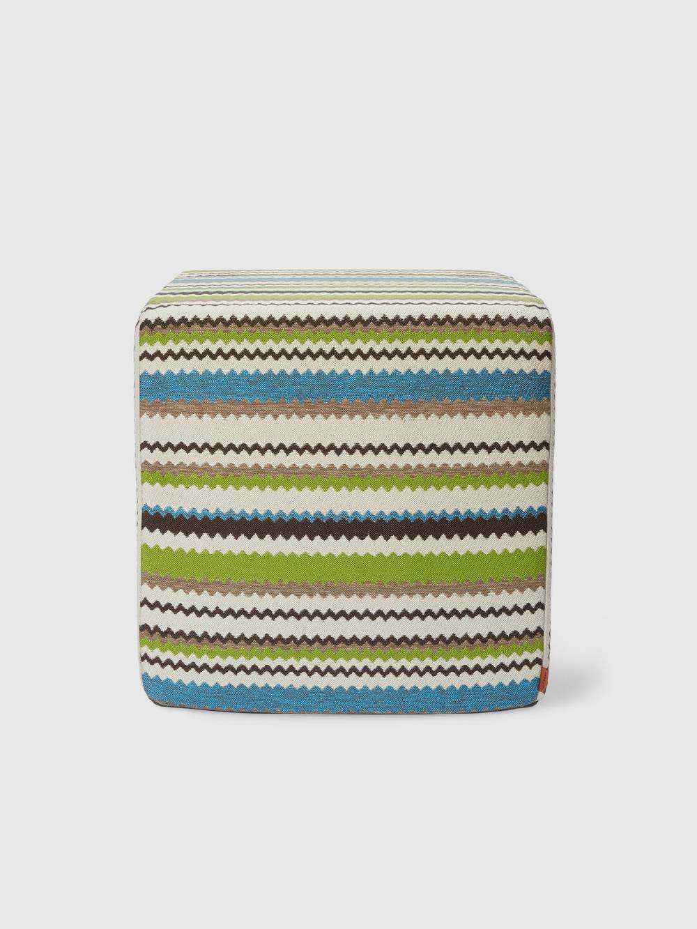 M Missoni Pouf da esterno cubico Cancun chevron 40x40x40 cm Only for today