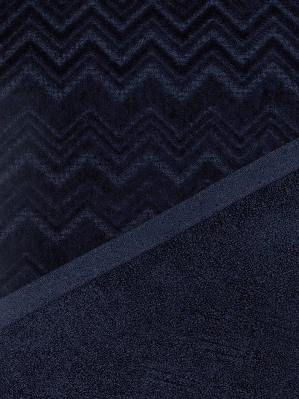 M Missoni Set 2 pezzi di asciugamani da bagno Chalk in spugna di cotone zig zag Discount Store per i nuovi prodotti