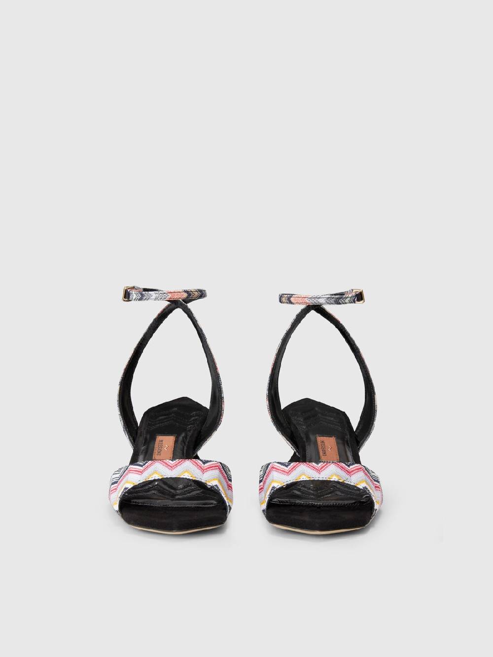 M Missoni Sandali con cinturino e motivo chevron Trasporto libero internazionale