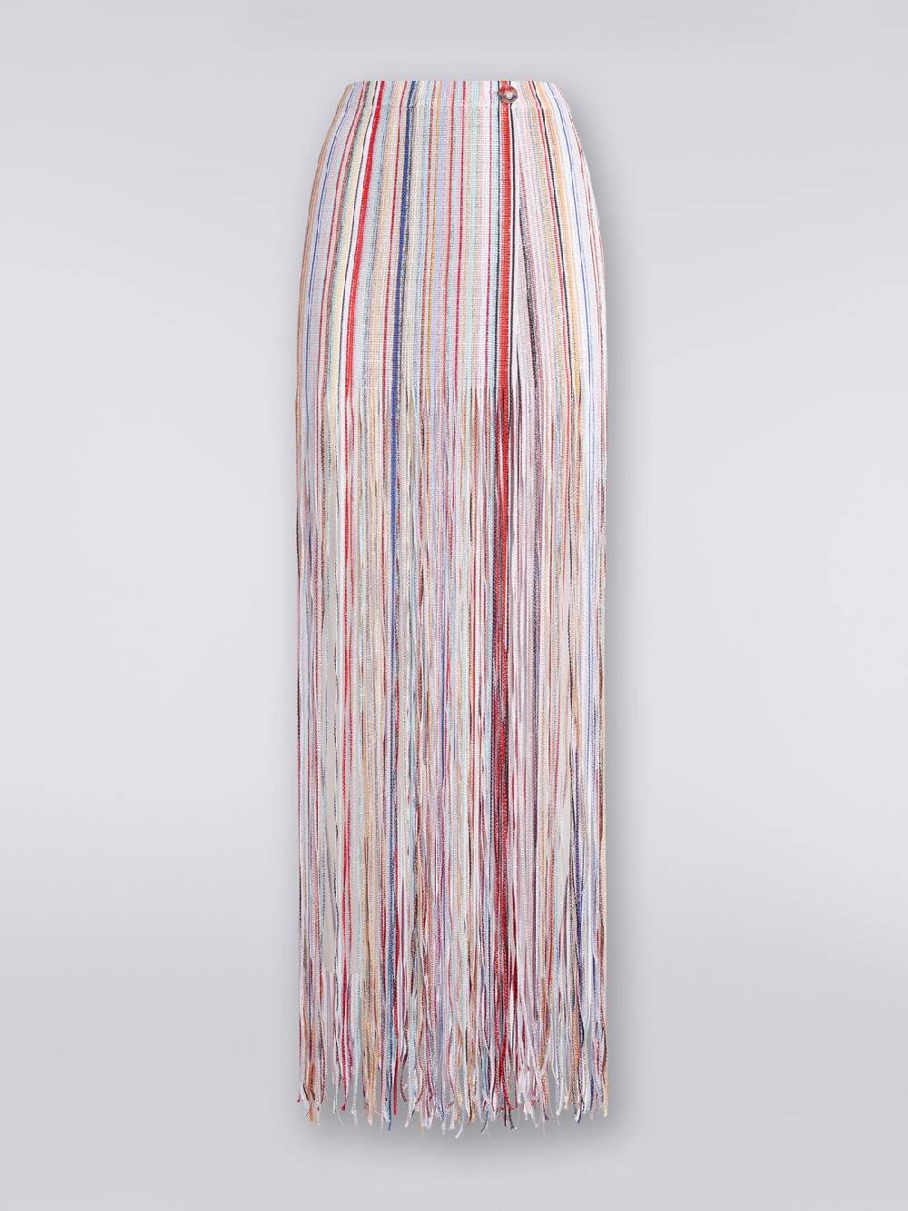 M Missoni Gonna lunga a portafoglio con frange e lurex Shopping Online