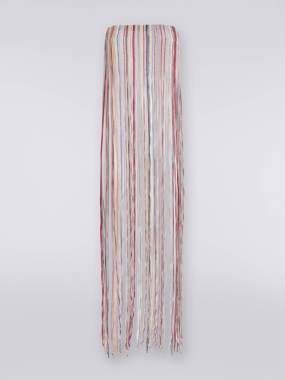 M Missoni Abito copricostume a bustier con frange e lurex Affare Del Giorno