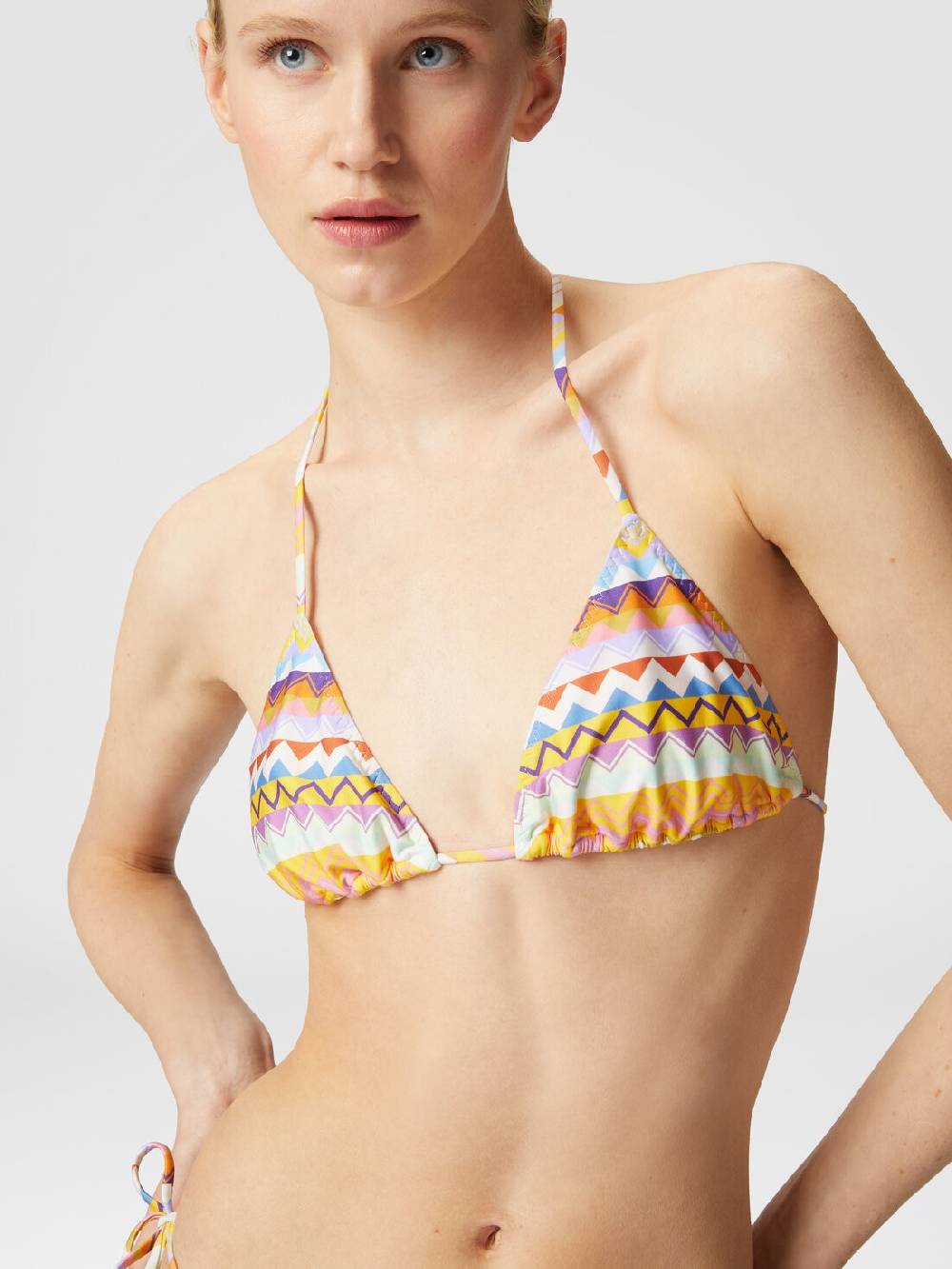 M Missoni Bikini stretch stampa zig zag Offerte esclusive