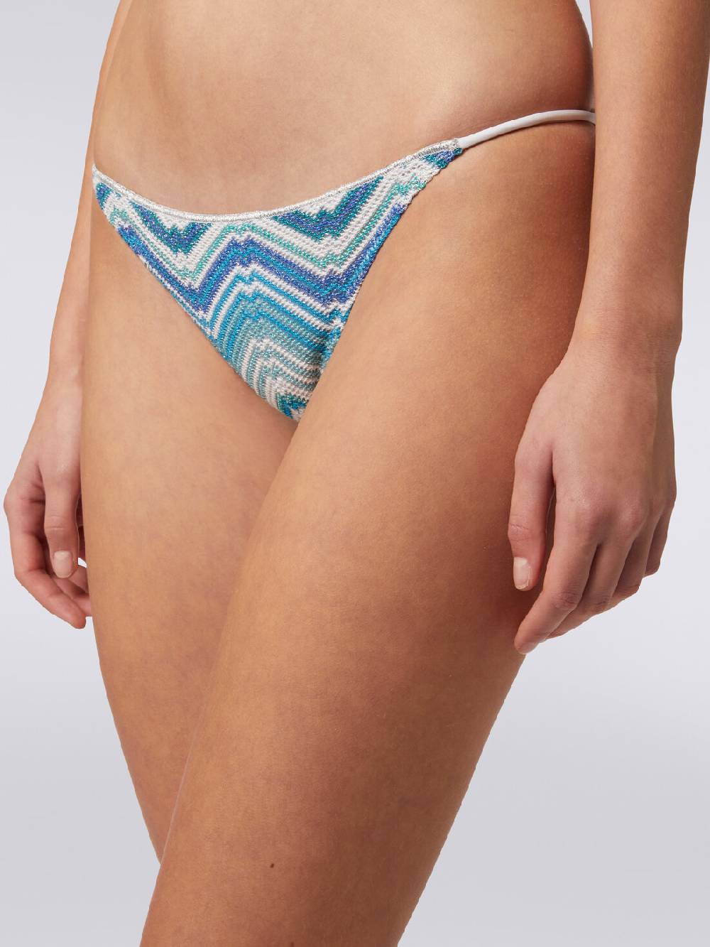 M Missoni Bikini in misto viscosa chevron con lurex Lightning offer