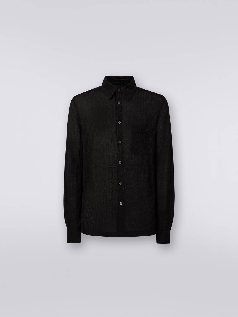 M Missoni Camicia a maniche lunghe in misto viscosa con lurex Liquidazione