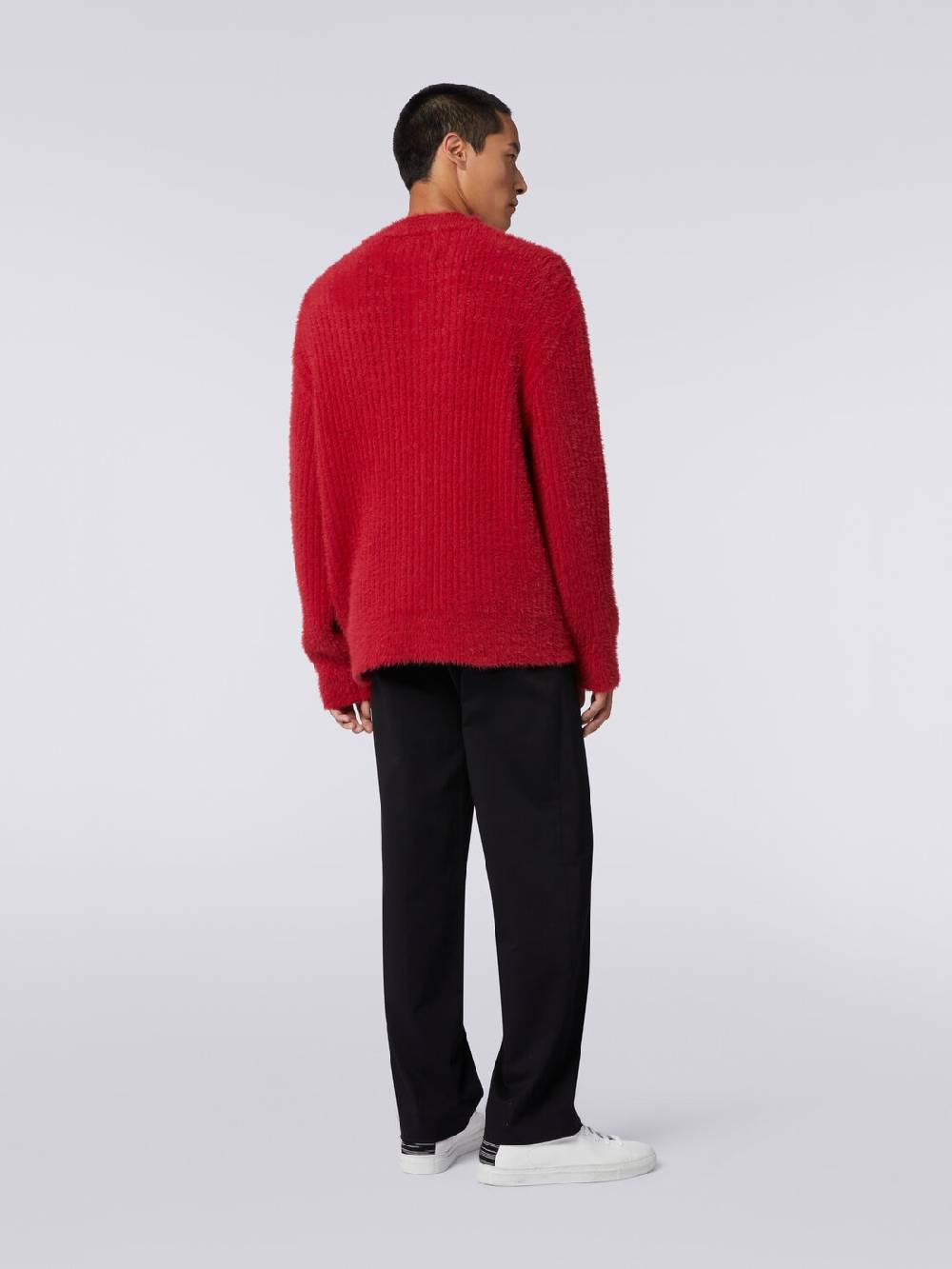 M Missoni Cardigan oversize in misto lana effetto pelo ACQUISTA ORA