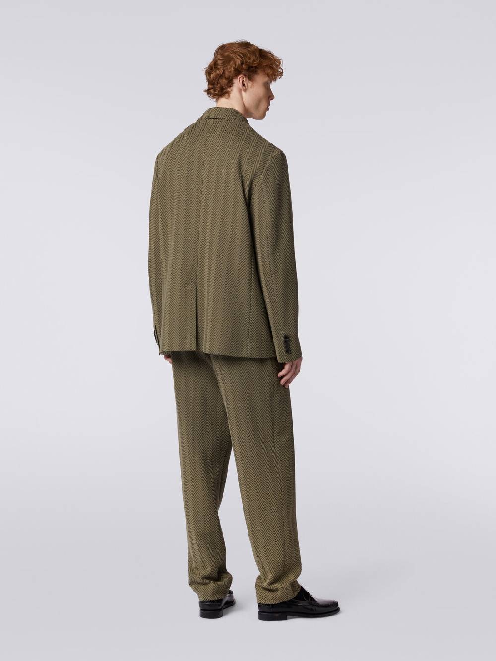 M Missoni Blazer in cotone e viscosa chevron Only for today