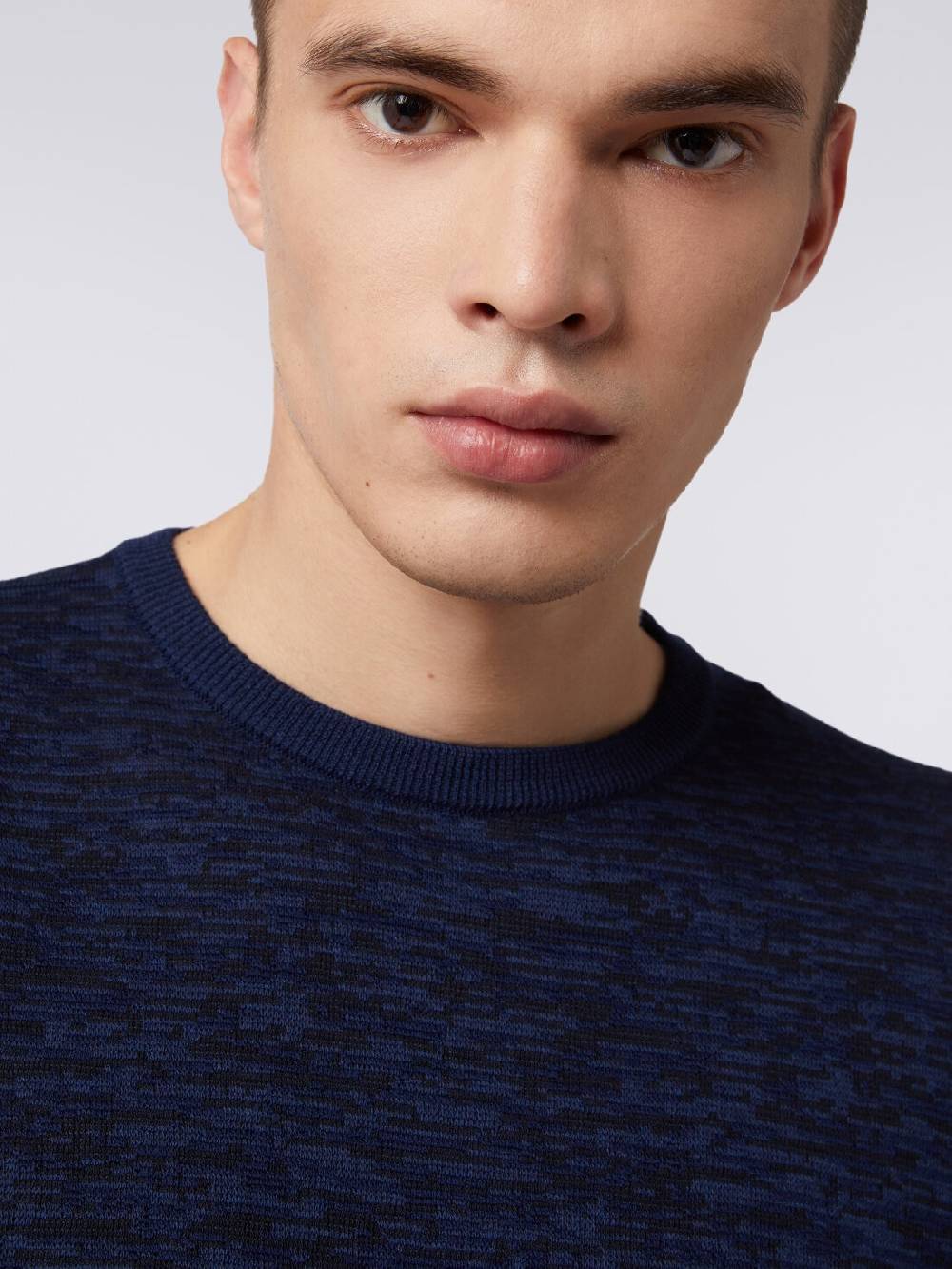 M Missoni Maglia girocollo in cotone e lana fiammata 50% di sconto con spedizione gratuita
