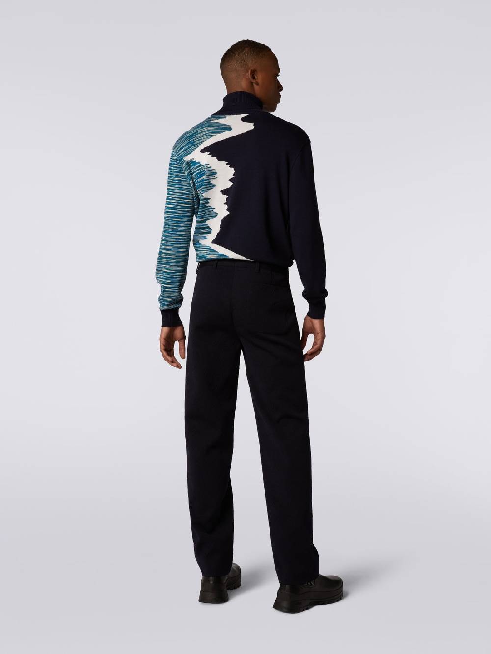M Missoni Pantaloni in misto lana chevron Duty-free