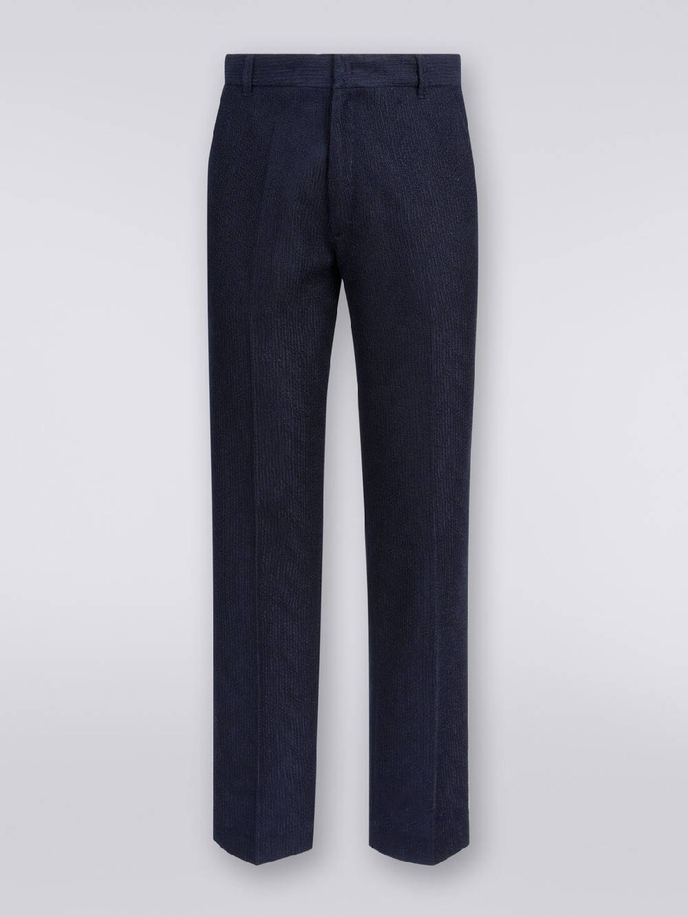 M Missoni Pantaloni chino in cotone chevron Italy
