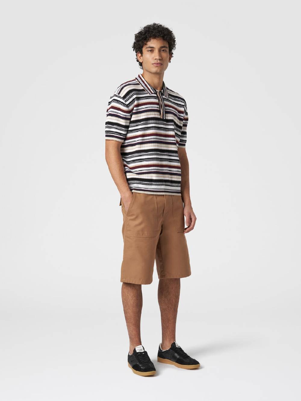 M Missoni Polo in cotone a righe Promozione