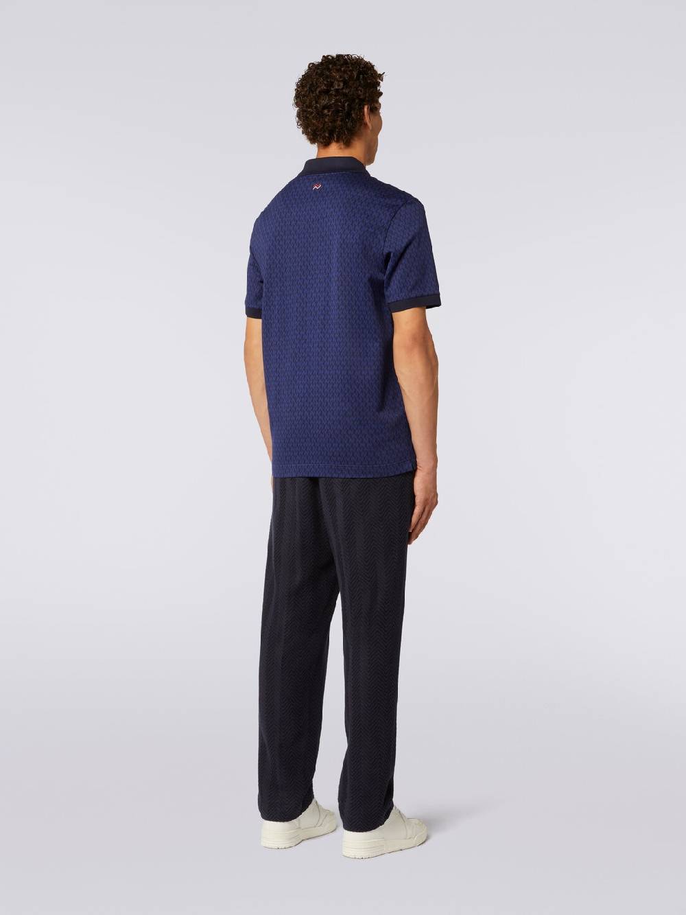 M Missoni Polo a maniche corte in cotone Pezzi Unici