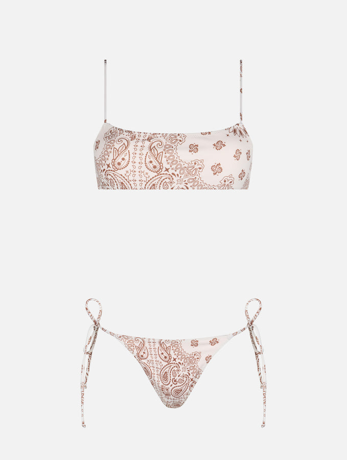 Mc2 Saint Barth Bikini da donna a bralette Sadie Marielle a bandana Super sconto