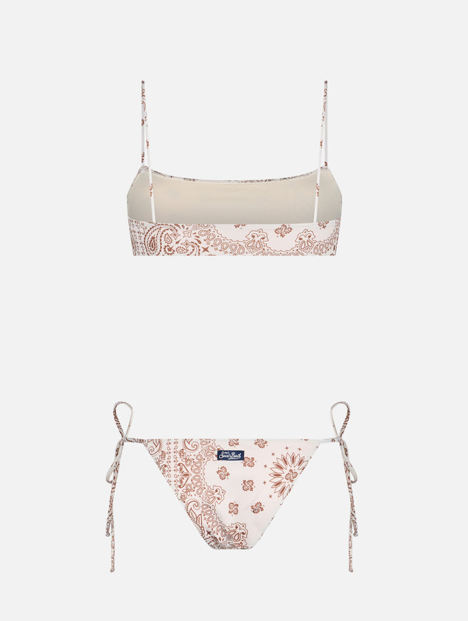 Mc2 Saint Barth Bikini da donna a bralette Sadie Marielle a bandana Super sconto