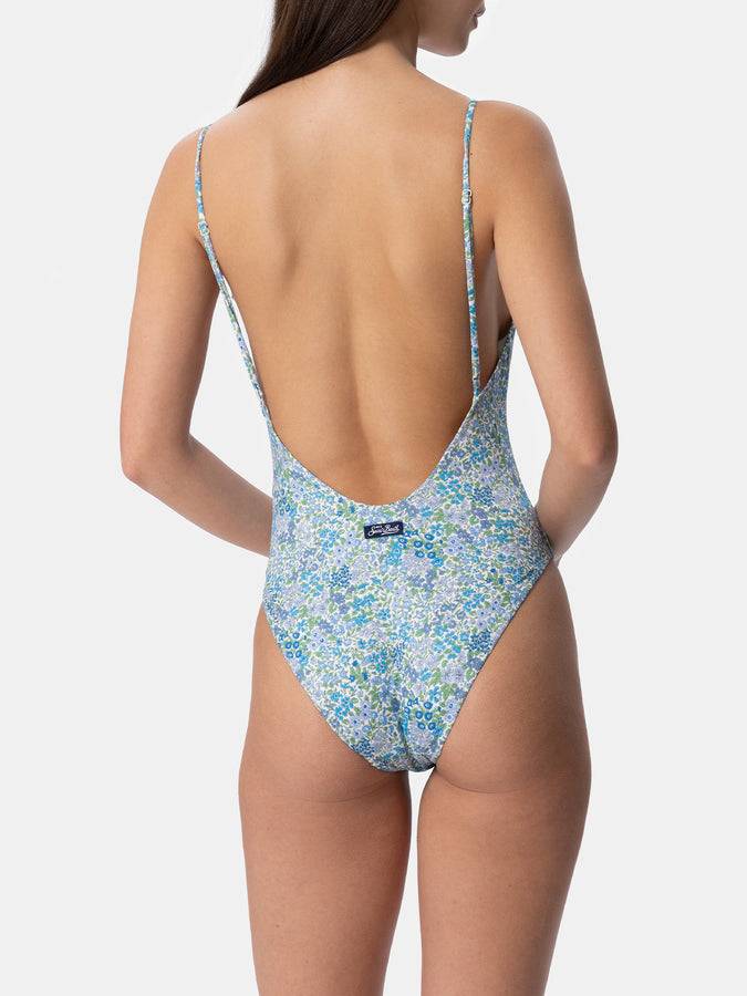 Mc2 Saint Barth Costume intero da donna Joanna Luise Cecille | REALIZZATO CON TESSUTO LIBERTY Vendite stagionali