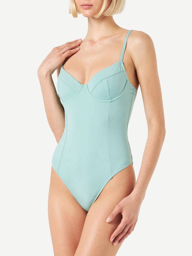 Mc2 Saint Barth Costume intero da donna con ferretto Mc2 Saint Barth Costume intero da donna con ferretto