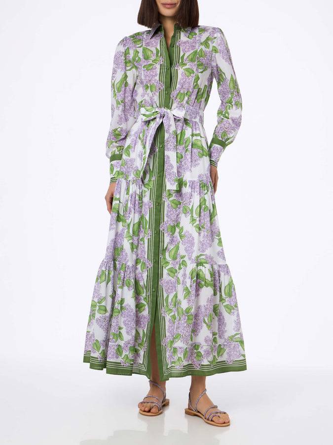 Mc2 Saint Barth Woman cotton dress Jensen with flower print Mc2 Saint Barth Woman cotton dress Jensen with flower print