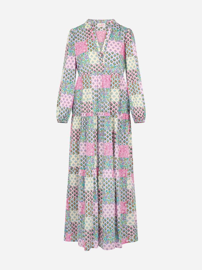 Mc2 Saint Barth Abito Nadja lungo da donna in voile di cotone Online Outlet