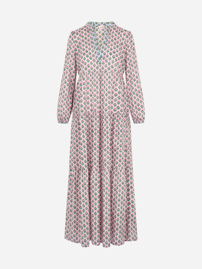 Mc2 Saint Barth Abito Nadja lungo da donna in voile di cotone Offerta temporanea