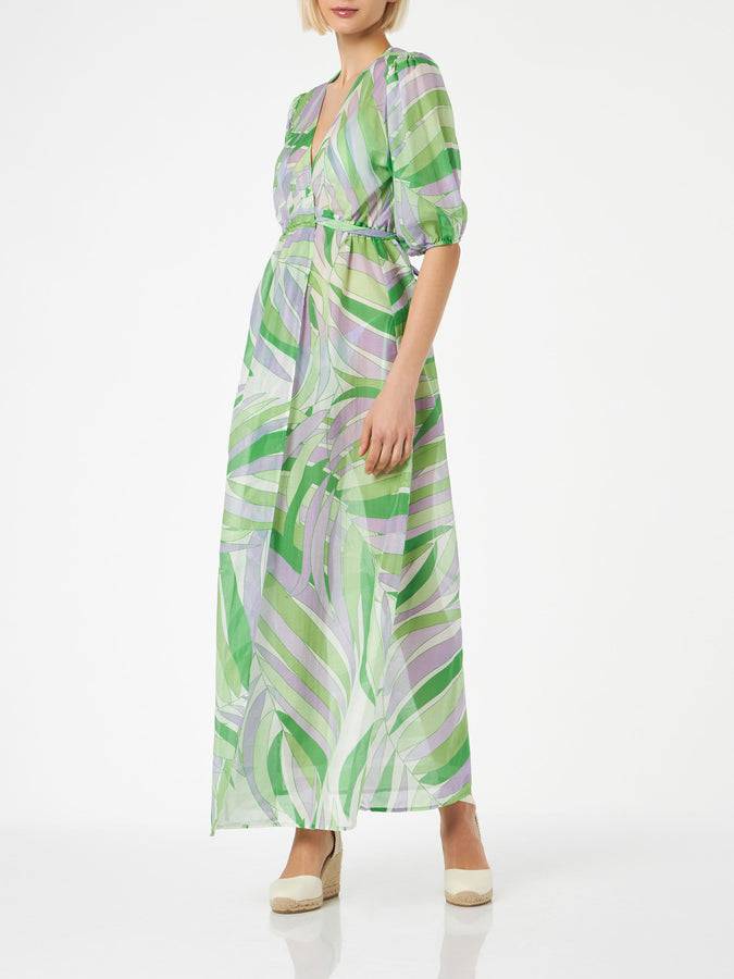 Mc2 Saint Barth Abito lungo in cotone e seta Mc2 Saint Barth Abito lungo in cotone e seta