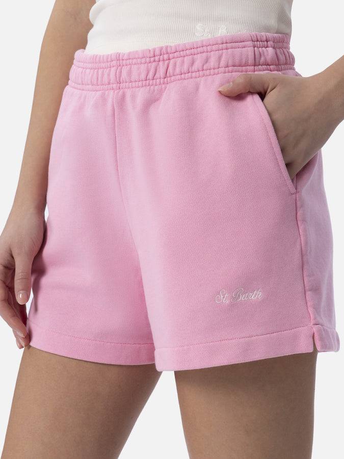 Mc2 Saint Barth Pantaloncini da donna pull up in cotone Cate Offerta per la Festa della Mamma