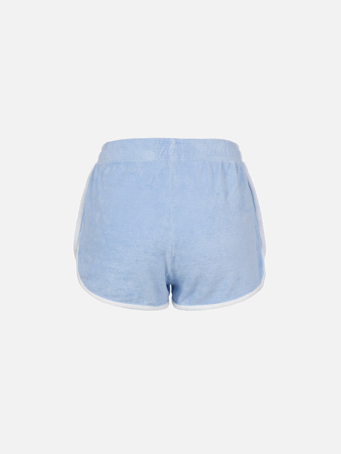 Mc2 Saint Barth Pantaloncini da donna pull up in spugna di cotone Francine Offerta San Valentino