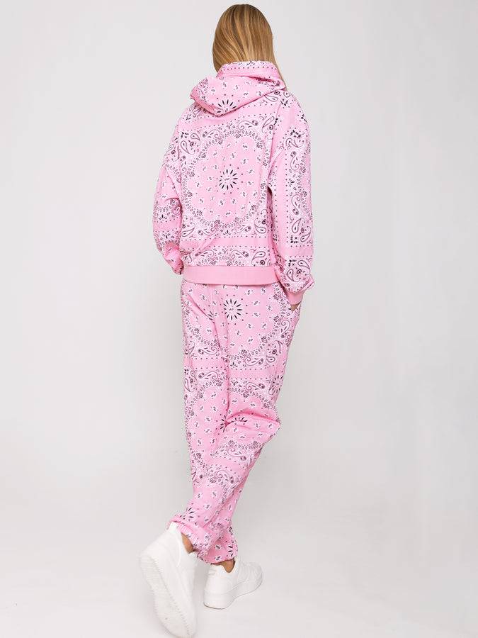 Mc2 Saint Barth Joggers bandana in cotone con ricamo Saint Barth Trasporto libero internazionale