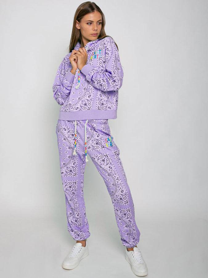 Mc2 Saint Barth Joggers bandana in cotone con ricamo Saint Barth Limitato a 3 giorni