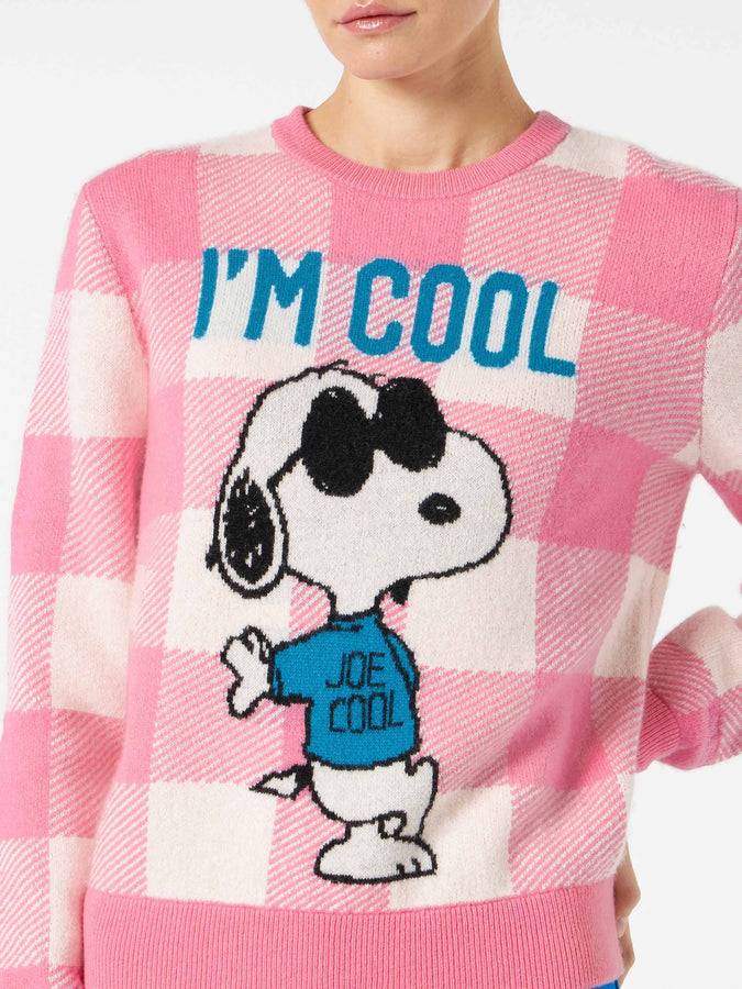 Mc2 Saint Barth Maglia da donna con stampa Snoopy I'm Cool | SNOOPY - EDIZIONE SPECIALE PEANUTS™ Hotsell