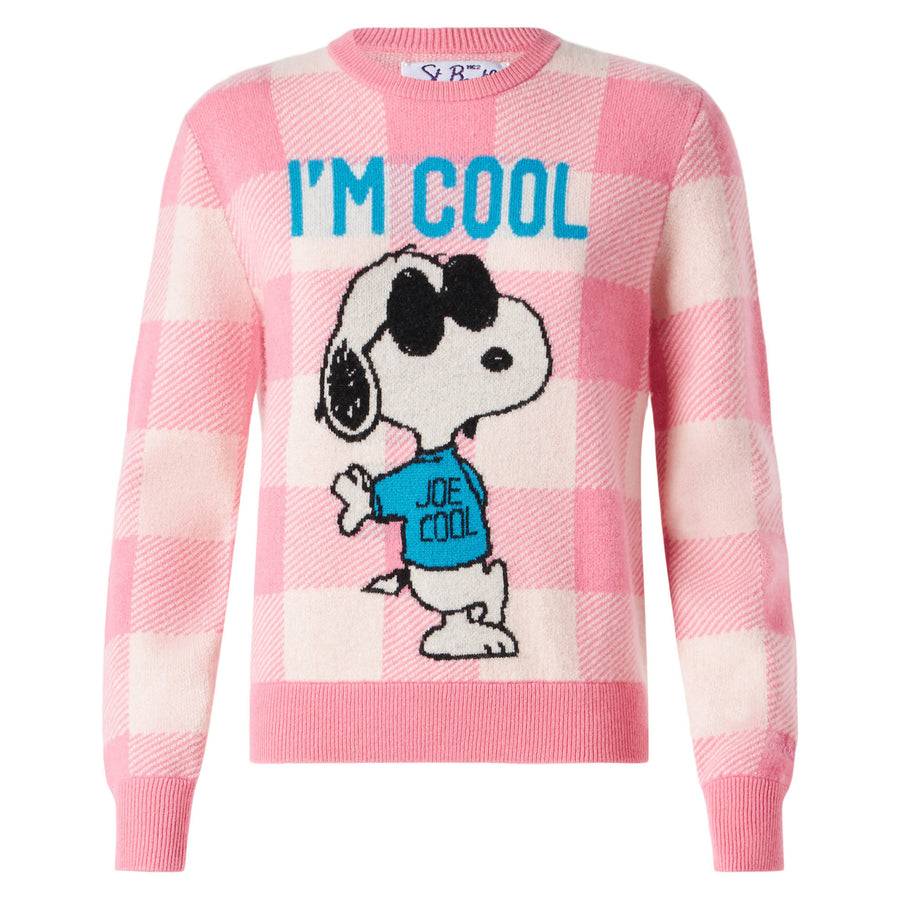 Mc2 Saint Barth Maglia da donna con stampa Snoopy I'm Cool | SNOOPY - EDIZIONE SPECIALE PEANUTS™ Hotsell