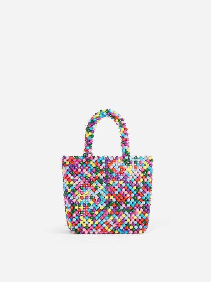 Mc2 Saint Barth Borsa piccola con perline multicolor Grande vendita