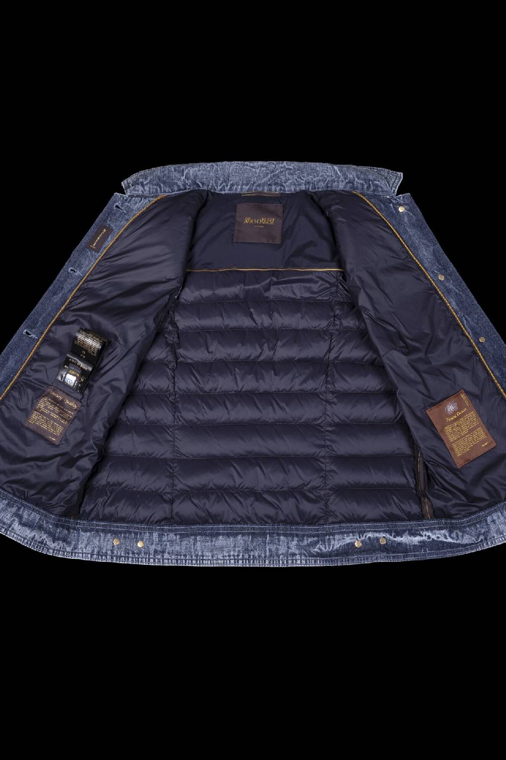 Moorer Gilet PEPPER-01X DARK BLU Esporta salva