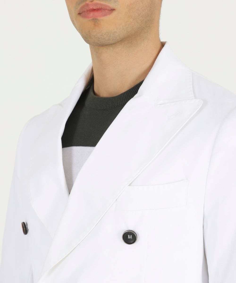 Over D GIACCA SLIM FIT DOPPIO PETTO REVERS Economico
