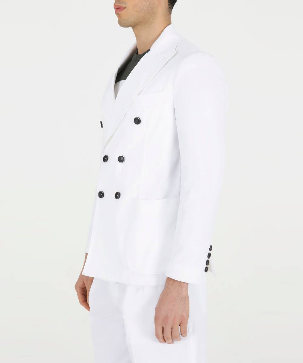 Over D GIACCA SLIM FIT DOPPIO PETTO REVERS Economico