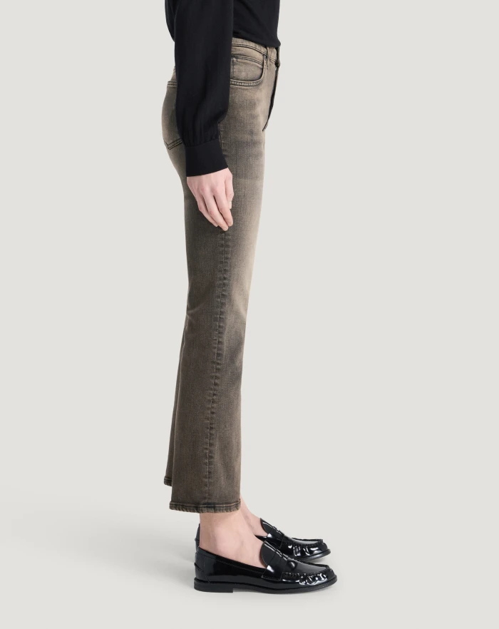Pantaloni Torino Jeans Kim in black denim stretch Qualità Garantita