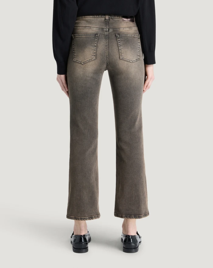 Pantaloni Torino Jeans Kim in black denim stretch Qualità Garantita