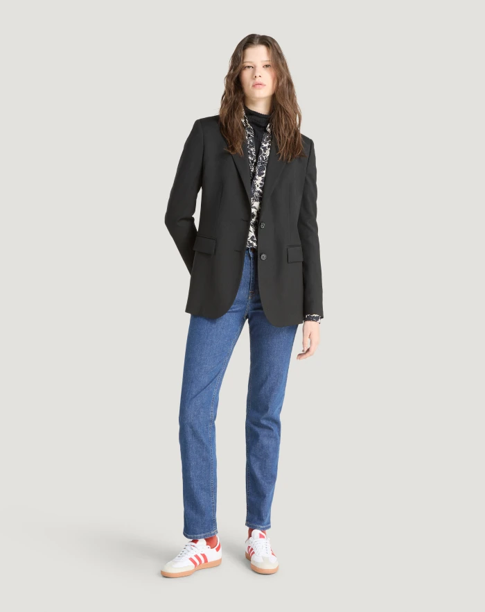 Pantaloni Torino Jeans Alanis in stretch indigo batavia Online