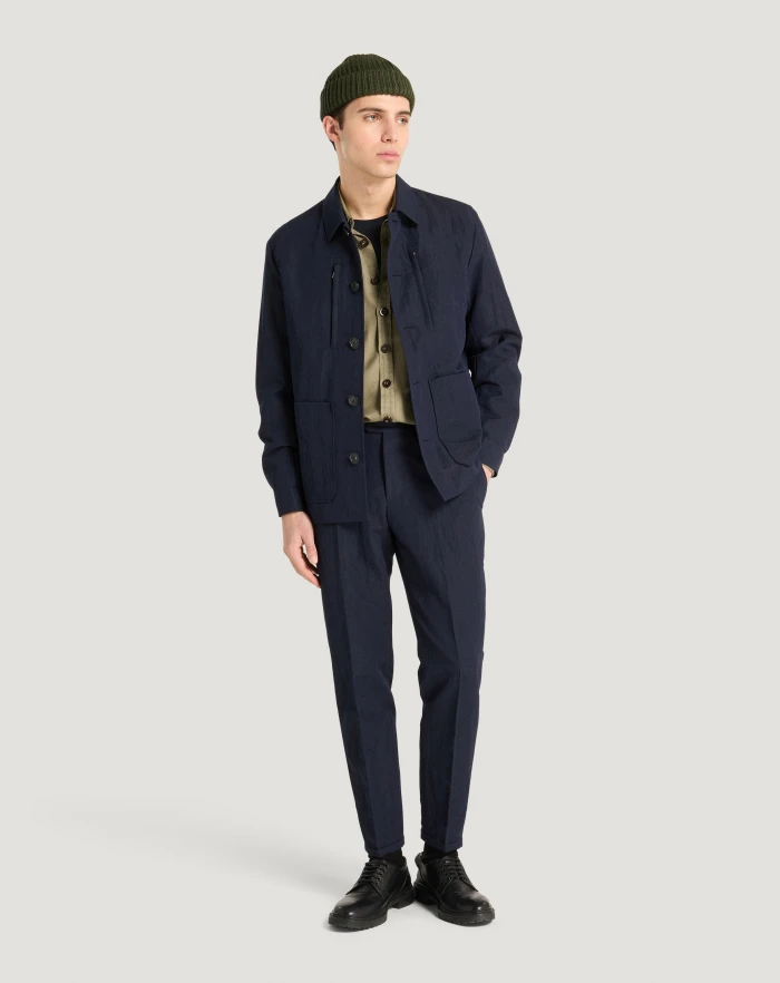 Pantaloni Torino Giacca in flanella crinkle Outlet
