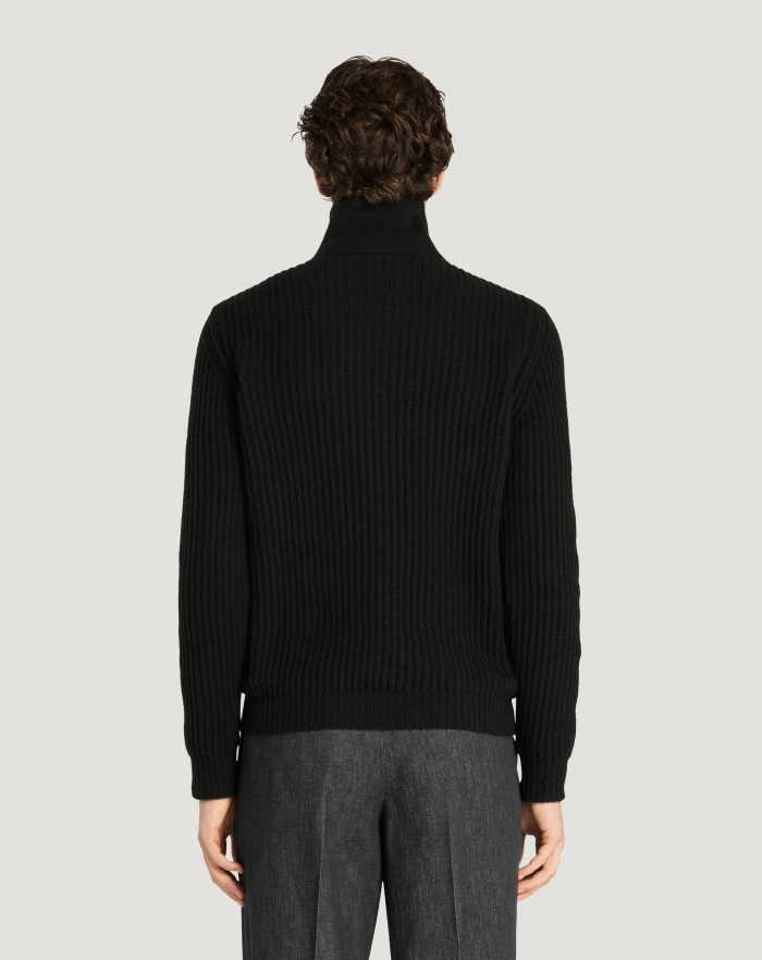 Pantaloni Torino Cardigan in lana e cachemire Saldi