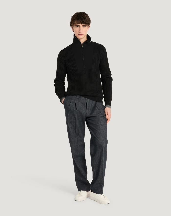 Pantaloni Torino Cardigan in lana e cachemire Saldi