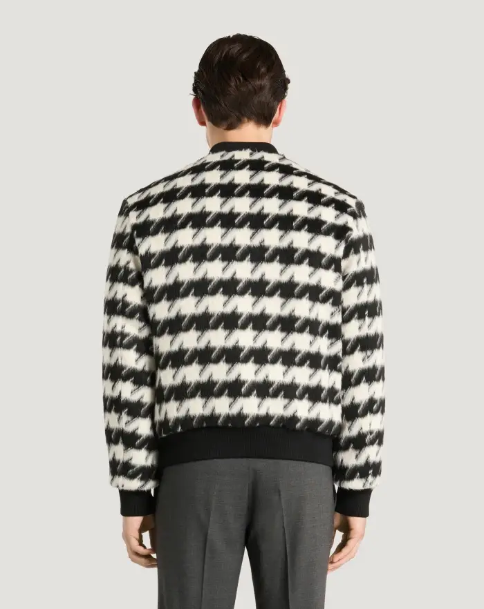 Pantaloni Torino Bomber in velour pied-de-poule Offerte