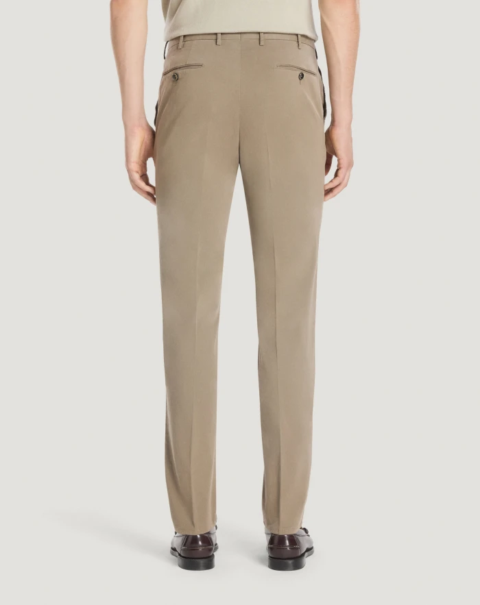 Pantaloni Torino Pantaloni Slim in cotone batavia Sconti VIP