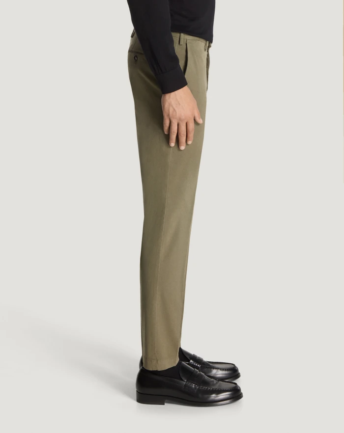 Pantaloni Torino Pantaloni Skinny in cotone batavia Promozione
