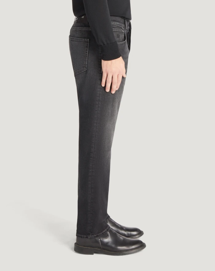 Pantaloni Torino Jeans Breakbeat in black denim double Offerta speciale della fabbrica