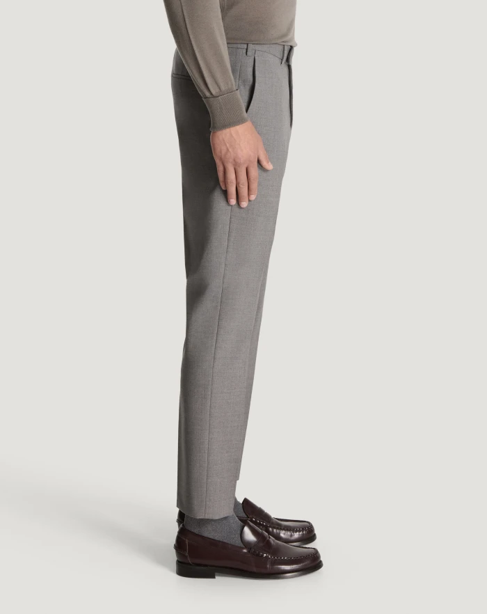 Pantaloni Torino Pantaloni Dieci in batavia di lana Presa