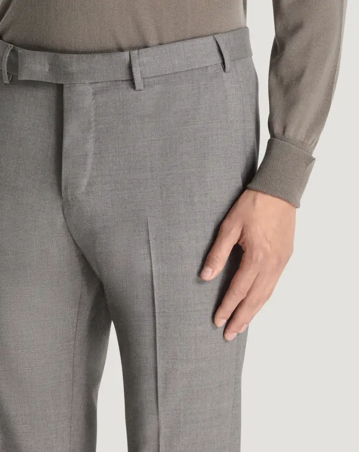 Pantaloni Torino Pantaloni Dieci in batavia di lana Presa