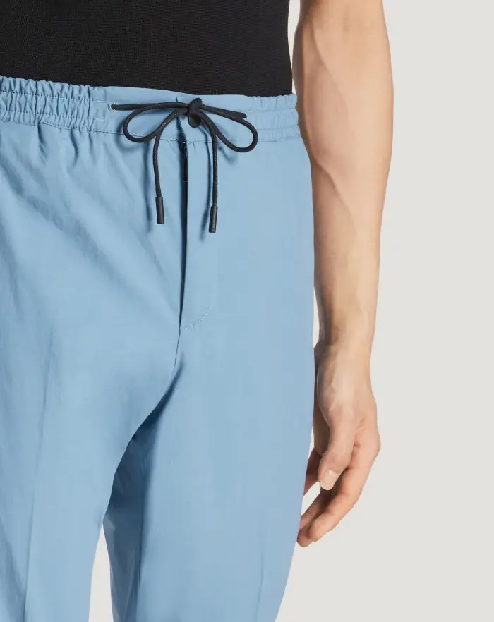 Pantaloni Torino Pantaloni Omega in popeline stretch Italia