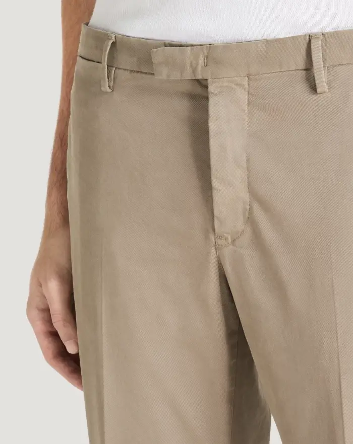 Pantaloni Torino Pantaloni Skinny in cotone batavia Qualità