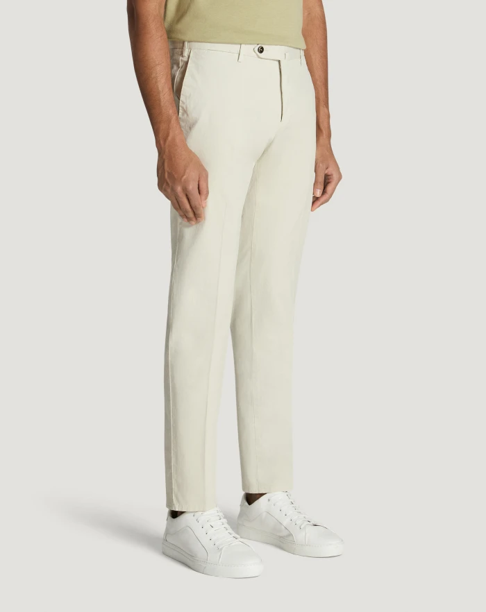 Pantaloni Torino Pantaloni Slim in gabardina stretch Outlet